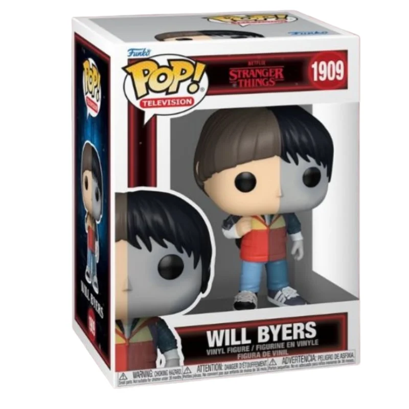 Funko Will Byers 1909 Stranger Things en su caja con vista frontal de la tienda de funkos online spain dremspop