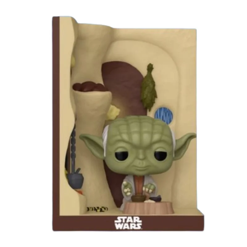 Funko Yoda Nooks Star Wars fuera de su caja con vista lateral de la tienda de funkos online spain dremspop fuera de su caja con vista lateral de la tienda de funkos online spain dremspop