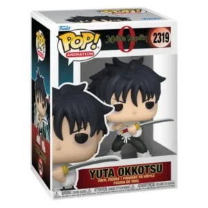 Funko Yuta Okkotsu 2319 Jujutsu Kaisen en su caja con vista lateral de la tienda de funkos online spain dreamspop