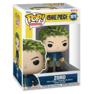 Funko Zoro 1879 One Piece en su caja con vista frontal de la tienda de funkos online spain dremspop