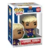 Funko Pop Lamine Yamal 107 FC Barcelona Fútbol en su caja original, vista lateral.