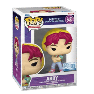 Funko Abby 2433 SE K-Pop Demon Hunters en su caja con vista lateral de la tienda de funkos online spain dreamspop