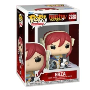 Funko Erza 2288 Fairy Tail en su caja con vista lateral de la tienda de funkos online spain dreamspop