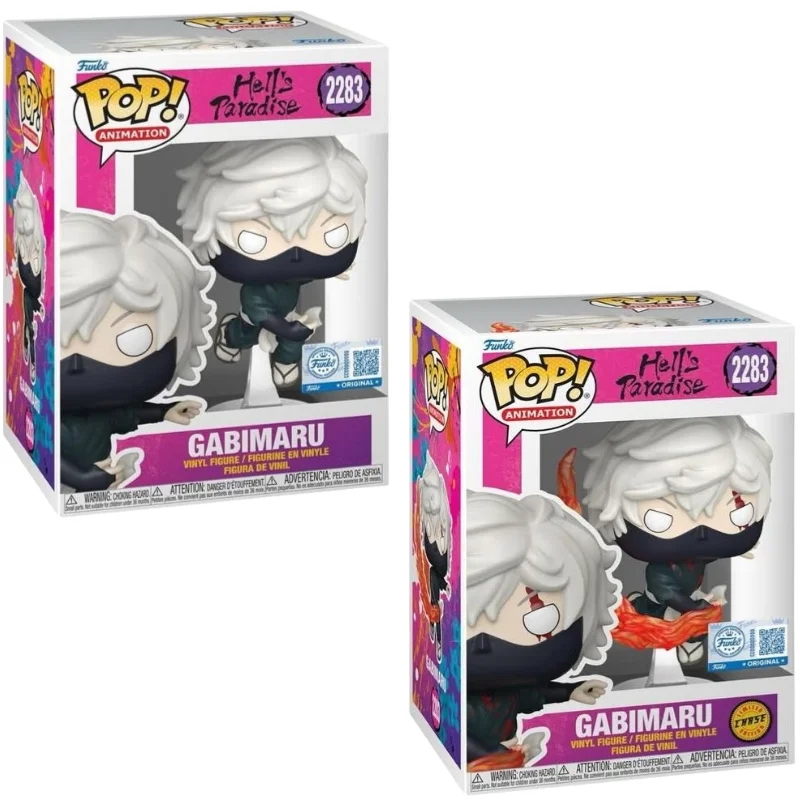 Funko Gabimaru 2283 SE Bundle Hell´s Paradise en su caja con vista lateral de la tienda de funkos online spain dreamspop