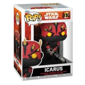 Funko Icarus 830 Star Wars en su caja con vista lateral de la tienda de funkos online spain dreamspop