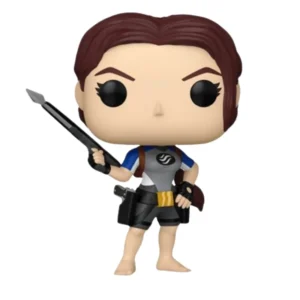 Funko Lara Croft TR2 Diving Suit SE Tomb Raider fuera de la caja con vista frontal de la tienda de funkos online spain dreamspop