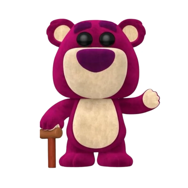 Funko Lotso 1748 SE Flocked Toy Story fuera de la caja con vista frontal de la tienda de funkos online spain dreamspop