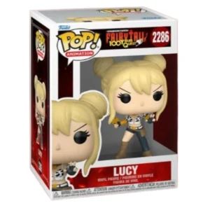 Funko Lucy 2286 Fairy Tail en su caja con vista lateral de la tienda de funkos online spain dreamspop