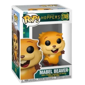 Funko Mabel Beaver 1749 Disney Hoppers en su caja con vista lateral de la tienda de funkos online spain dreamspop
