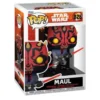 Funko Maul 828 Star Wars en caja original, vista lateral