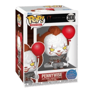 Funko Pennywise 2030 IT en su caja con vista lateral de la tienda de funkos online spain dreamspop