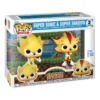 Funko Pop 2 pack Super Sonic & Super Shadow SE Sonic en caja original, vista lateral