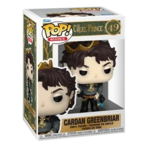 Funko Pop Cardan Greenbriar 49 The Cruel Prince en su caja con vista lateral de la tienda de funkos online spain dreamspop
