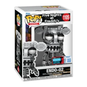 Funko Pop Endo-02 1105 NYCC 2025 Five Nights at Freddy's en su caja con vista lateral de la tienda de figuras coleccionables online spain dreampsop especializada en funko pop y youtooz