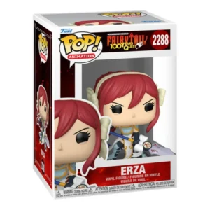 Funko Pop Erza 2288 Fairy Tail en su caja con vista lateral de la tienda de figuras coleccionables online spain dreampsop especializada en funko pop y youtooz