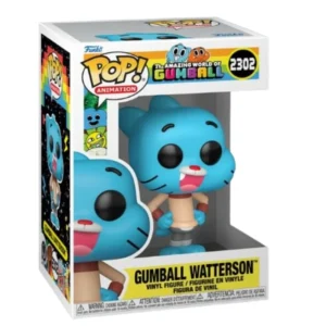 Funko Pop Gumball Watterson 2302 Gumball en su caja con vista lateral de la tienda de figuras coleccionables online spain dreamspop