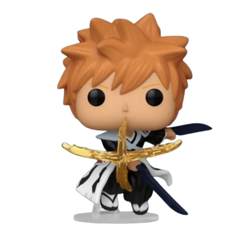 Funko Pop Ichigo Kurosaki 2392 Bleach fuera de su caja con vista frontal de la tienda de figuras coleccionables online spain dreamspop