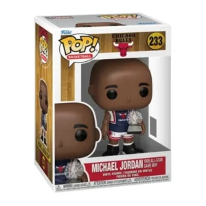 Funko Pop Michael Jordan 233 NBA en su caja con vista lateral de la tienda de figuras coleccionables online spain dreampsop especializada en funko pop y youtooz