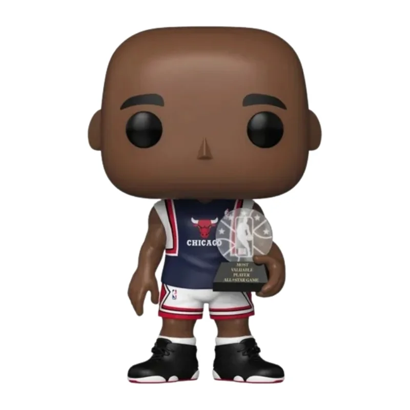 Funko Pop Michael Jordan 233 NBA fuera de su caja con vista frontal de la tienda de figuras coleccionables online spain dreamspop especializada en funkos y youtooz