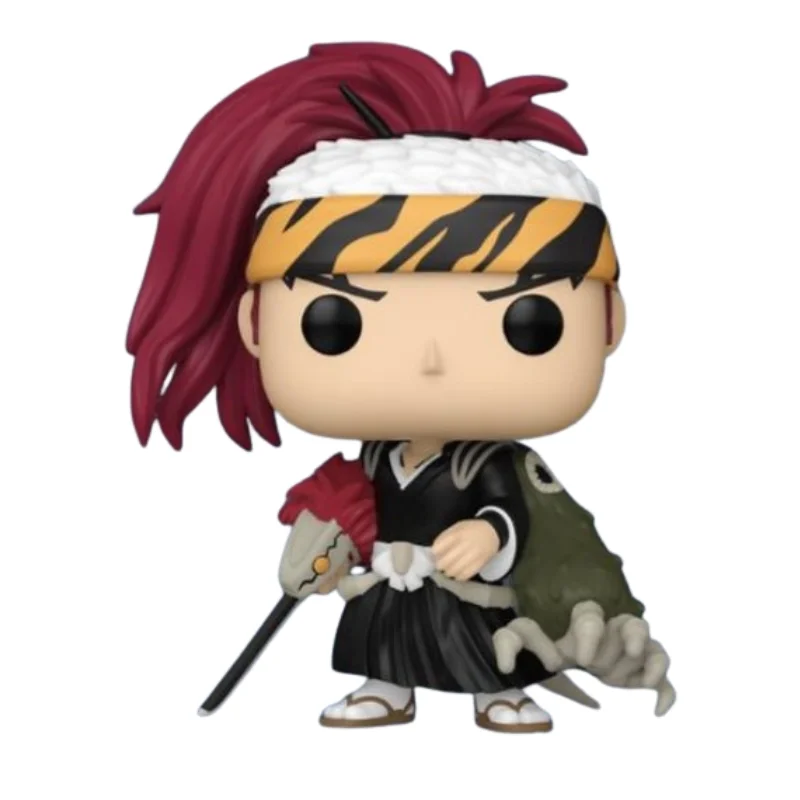 Funko Pop Renji Abarai 2393 Bleach fuera de su caja con vista frontal de la tienda de figuras coleccionables online spain dreamspop