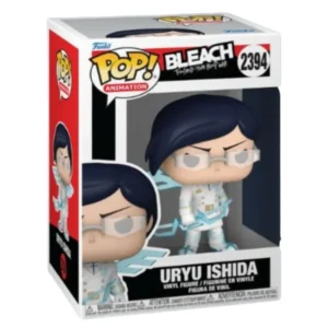 Funko Pop Uryu Ishida 2394 Bleach en su caja con vista lateral de la tienda de figuras coleccionables online spain dreamspop