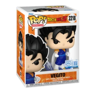 Funko Pop Vegito 2218 SE Dragon Ball en su caja con vista lateral de la tienda de figuras coleccionables online spain dreamspop
