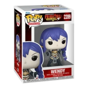 Funko Pop Wendy 2289 Fairy Tail en su caja con vista lateral de la tienda de figuras coleccionables online spain dreampsop especializada en funko pop y youtooz