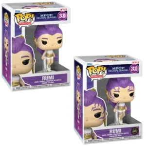 Funko Rumi 2430 Bundle K-Pop Demon Hunters en su caja con vista lateral de la tienda de funkos online spain dreamspop