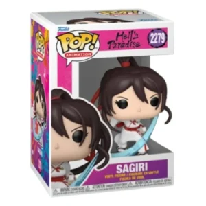 Funko Sagiri 2279 Hell´s Paradise en su caja con vista lateral de la tienda de funkos online spain dreamspop