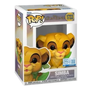 Funko Simba 1733 SE El Rey León en su caja con vista lateral de la tienda de funkos online spain dreamspop