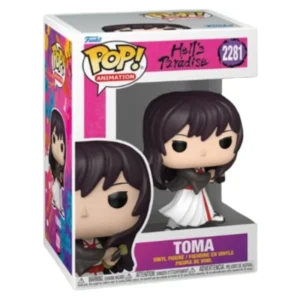 Funko Toma 2281 Hell´s Paradise en su caja con vista lateral de la tienda de funkos online spain dreamspop