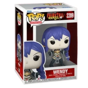 Funko Wendy 2289 Fairy Tail en su caja con vista lateral de la tienda de funkos online spain dreamspop