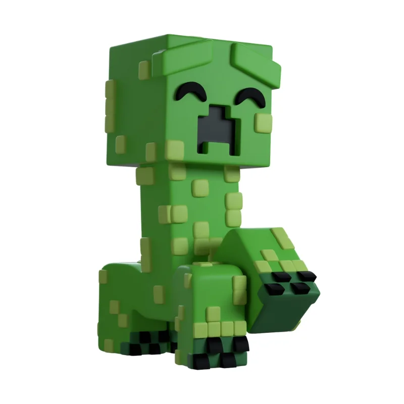 Youtooz Creeper 1 Minecraft fuera de su caja con vista frontal de la tienda de figuras coleccionables online spain dreamspop