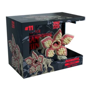 Youtooz Demodog 11 Stranger Things en su caja con vista lateral de la tienda de figuras coleccionables online spain dreamspop