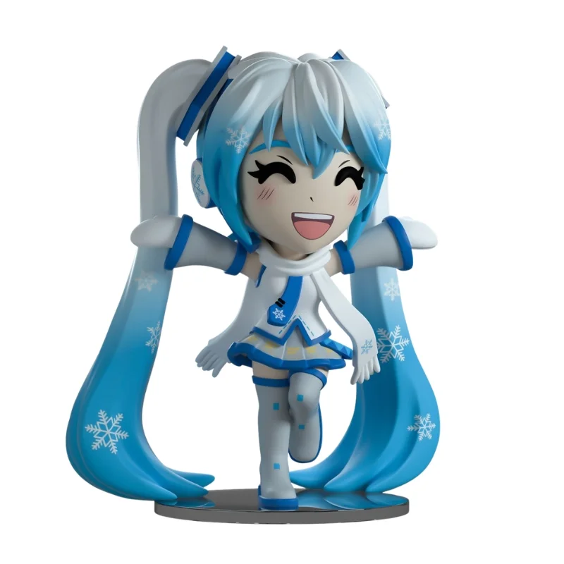 Youtooz Snow Miku 449 Vocaloid fuera de su caja con vista frontal de la tienda de figuras coleccionables online spain dreamspop