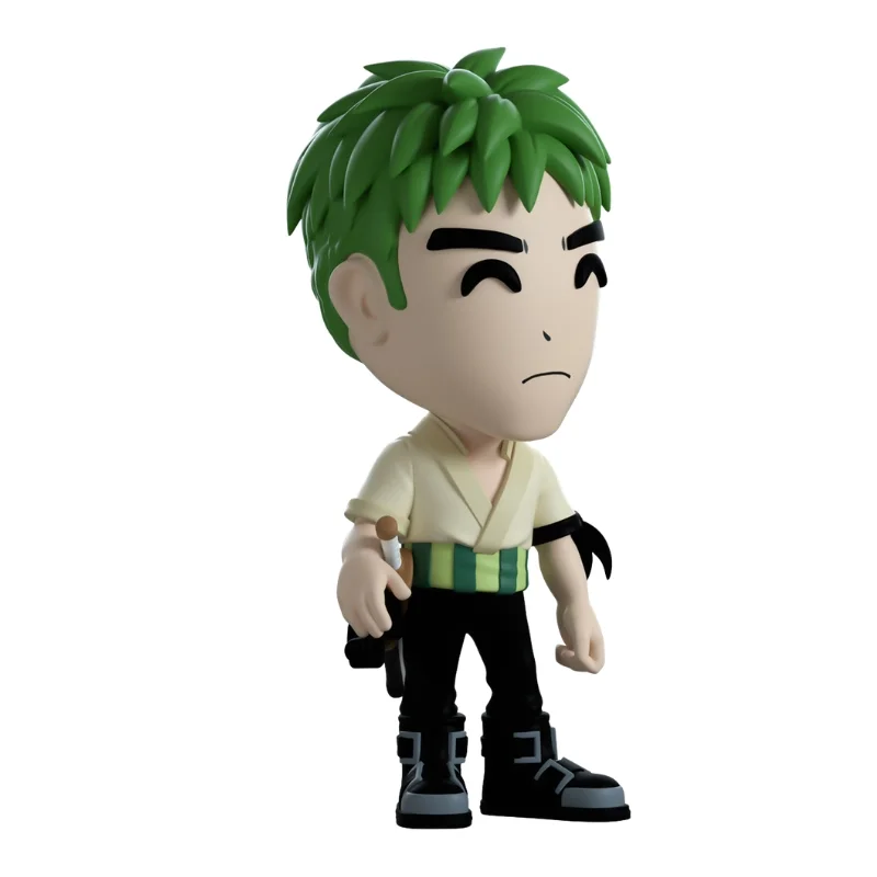 Youtooz Zoro 1 One Piece fuera de su caja con vista frontal de la tienda de figuras coleccionables online spain dreamspop