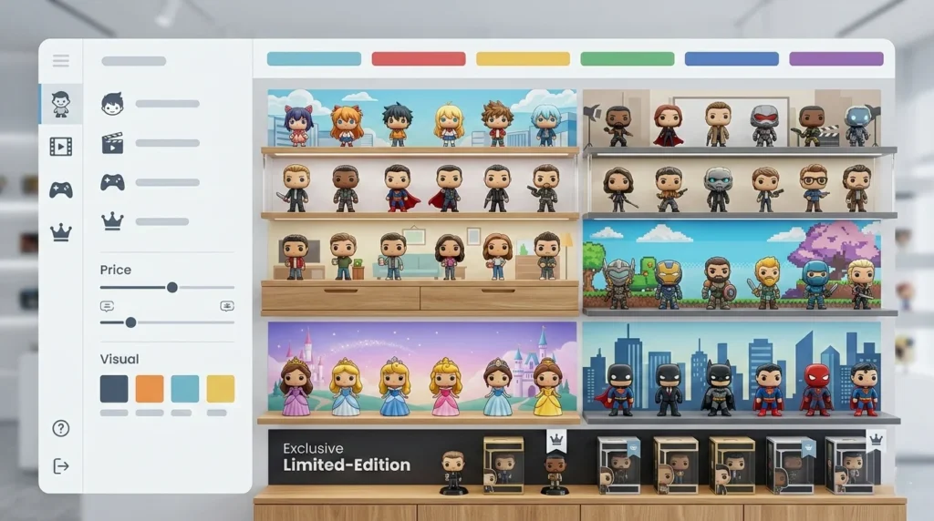 Catálogo amplio y organizado para coleccionistas dreamspop
