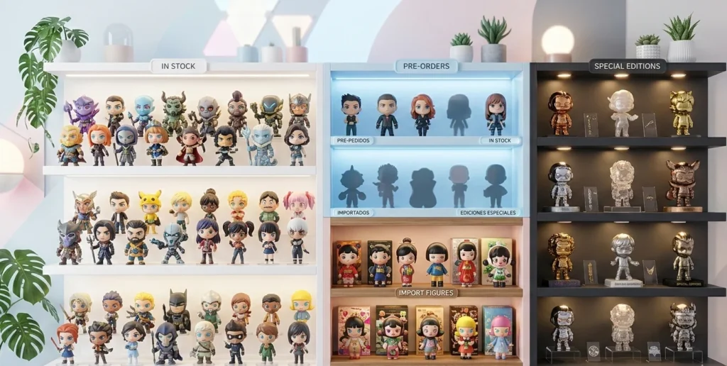 Especialistas en Funko Pop y figuras oficiales