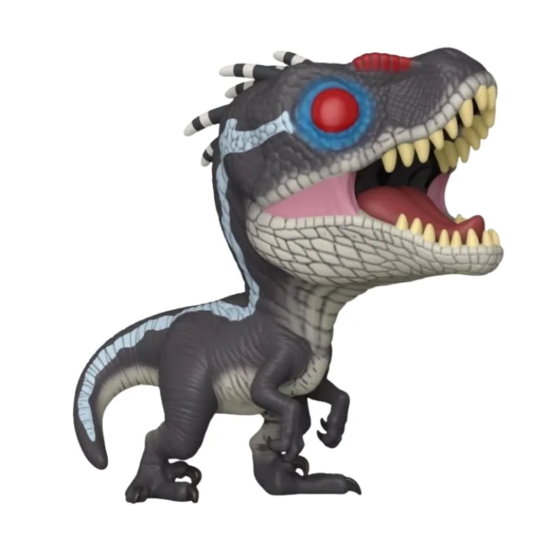 Funko Pop Alpha Raptor 2038 Jurassic Park fuera de su caja con vista frontal de la tienda de figuras coleccionables online spain dreamspop
