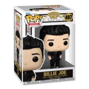 Funko Pop Billie Joe 497 Green Day en su caja con vista lateral de la tienda de figuras coleccionables online spain dreamspop
