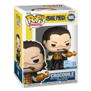Funko Pop Crocodile 1885 SE One Piece en su caja con vista lateral de la tienda de figuras coleccionables online spain dreamspop