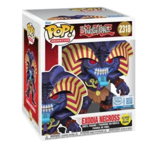 Funko Pop Exodia Necross 2318 SE GITD Yu-Hi-Oh! en su caja con vista lateral de la tienda de figuras coleccionables online spain dreampsop especializada en funko pop y youtooz