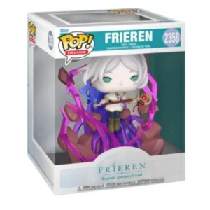 Funko Pop Frieren 2358 Frieren en su caja con vista lateral de la tienda de figuras coleccionables online spain dreamspop
