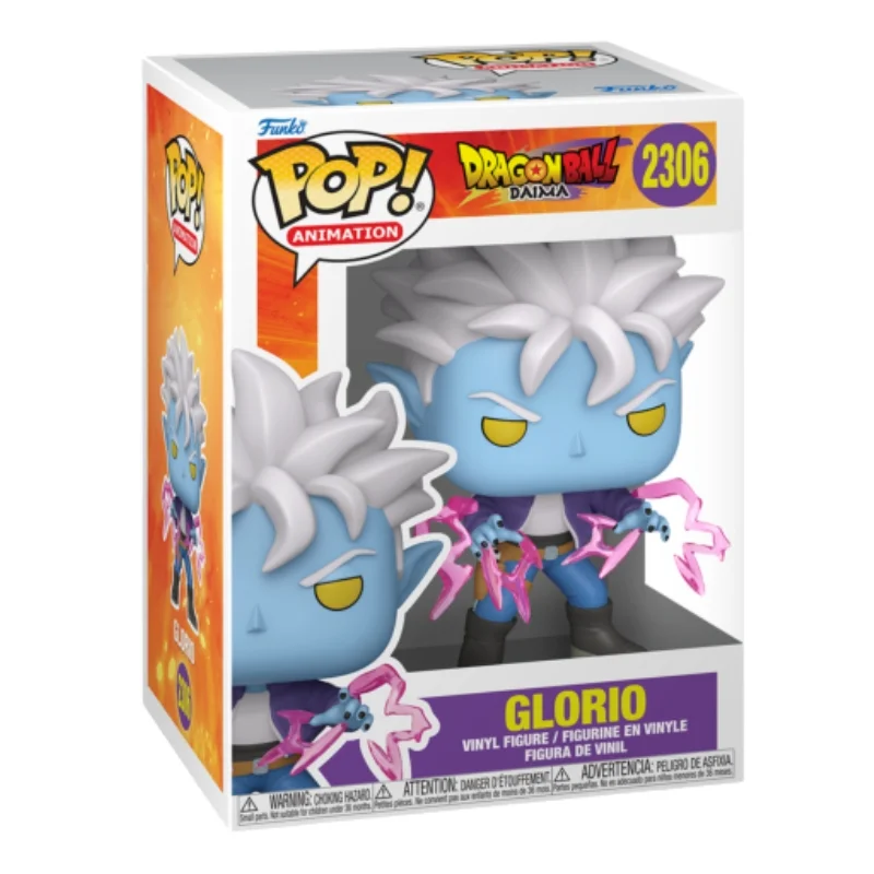 Funko Pop Glorio 2306 Dragon Ball Daima en su caja con vista lateral de la tienda de figuras coleccionables online spain dreamspop