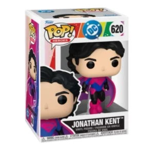 Funko Pop Jonathan Kent 620 DC Comics en su caja con vista lateral de la tienda de figuras coleccionables online spain dreampsop especializada en funko pop y youtooz