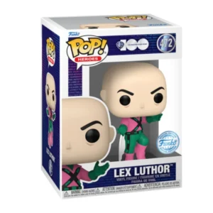 Funko Pop Lex Luthor 472 SE DC Comics en su caja con vista lateral de la tienda de figuras coleccionables online spain dreampsop especializada en funko pop y youtooz