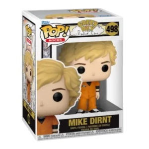 Funko Pop Mike Dirnt 498 Green Day en su caja con vista lateral de la tienda de figuras coleccionables online spain dreamspop