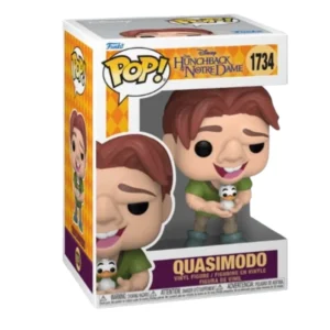 Funko Pop Quasimodo 1734 The Hunchback of Notre Dame en su caja con vista lateral de la tienda de figuras coleccionables online spain dreampsop especializada en funko pop y youtooz