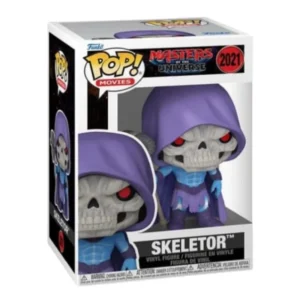 Funko Pop Skeletor 2021 Masters Of The Universe en su caja con vista lateral de la tienda de figuras coleccionables online spain dreampsop especializada en funko pop y youtooz
