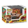 Funko Pop Tiger Raptor 2041 Jurassic Park en caja original, vista lateral